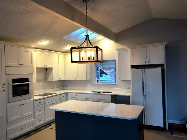 Master Granite and Cabinets