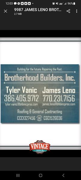 Brotherhood Builders Inc. Roofing Contractor