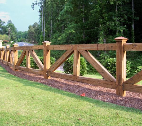 Mossy Oak Fence