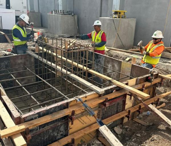 Black Line Concrete