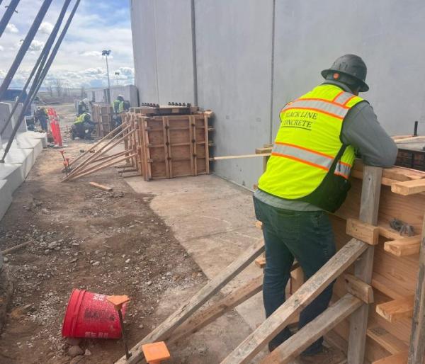 Black Line Concrete
