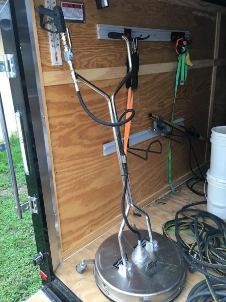 Downstream Pressure Cleaning