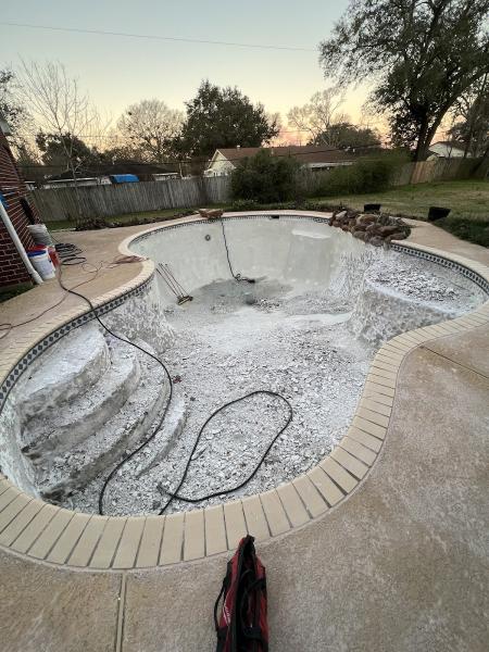 Toscano Pool Plastering