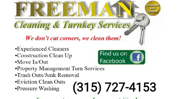 Freeman Cleaning & Turnkey Services Llc.