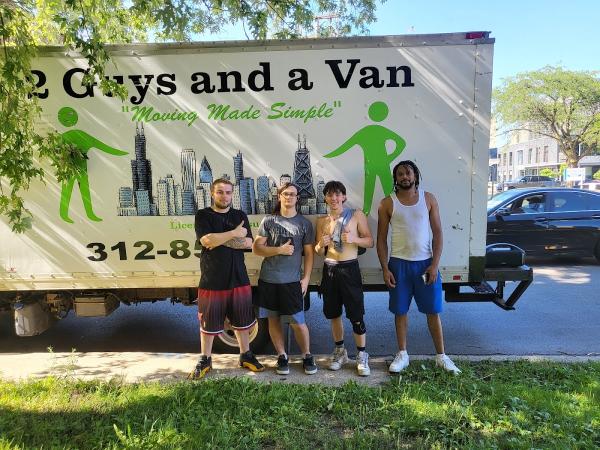 2 Guys and a van Movers Chicago