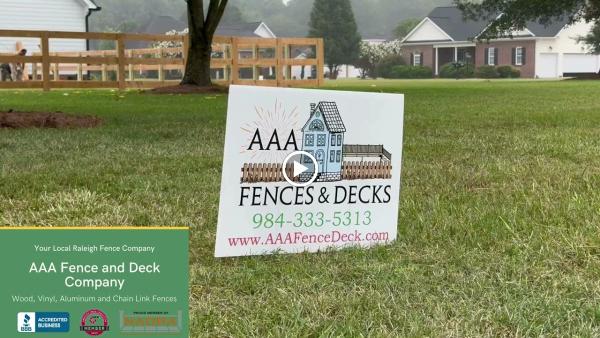 AAA Fence and Deck Company