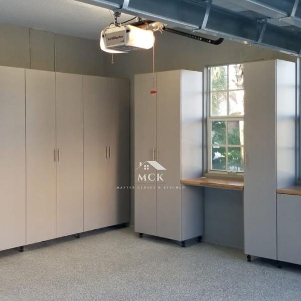 Master Closet and Kitchen