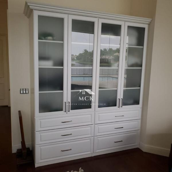 Master Closet and Kitchen