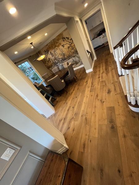 Sawdust Flooring & Kitchen