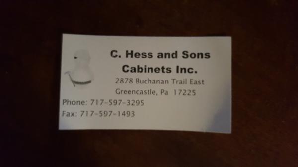 C Hess Cabinets