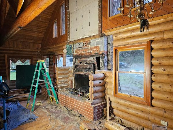 Oregon Log Home Repair By Restoration Solutions LLC