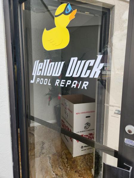 Yellow Duck Pool Repair