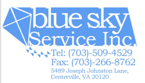 Blue Sky Service Inc