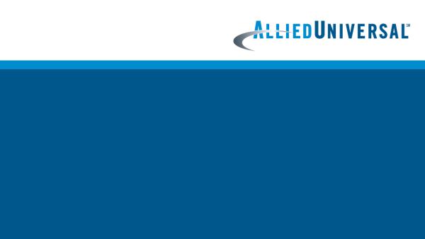 Allied Universal Janitorial Services