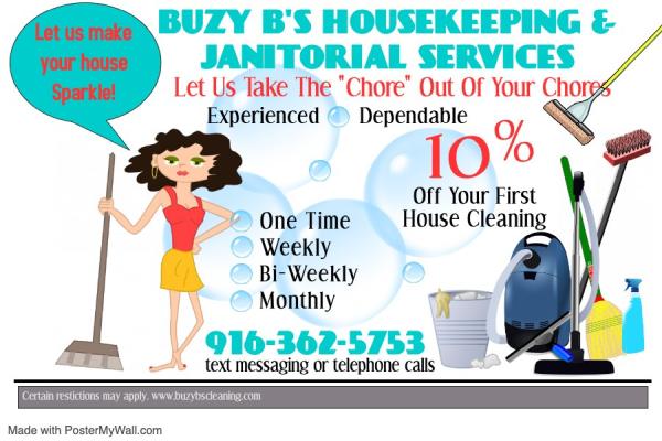 Buzy B's Residential & Commercial Cleaning