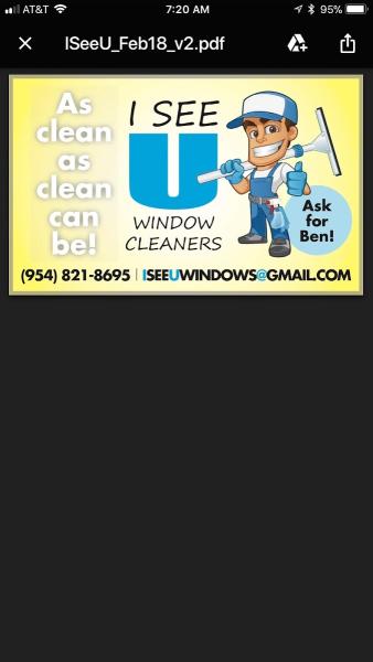 I See U Window Cleaners