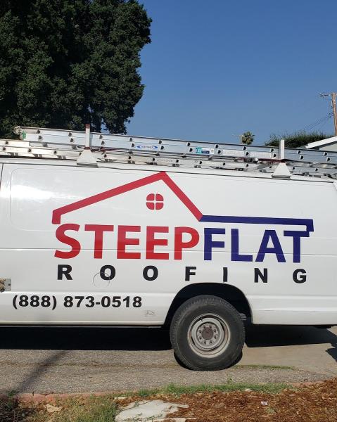 Steep Flat Roofing