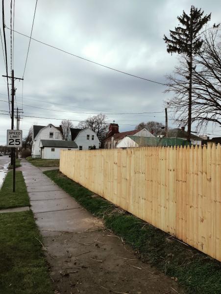 Custom Fence and Landscape