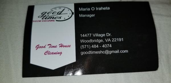 Good Time House Cleaning