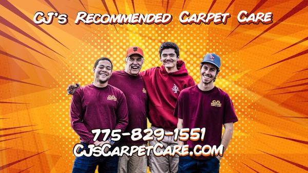 Cj's Recommended Carpet Care
