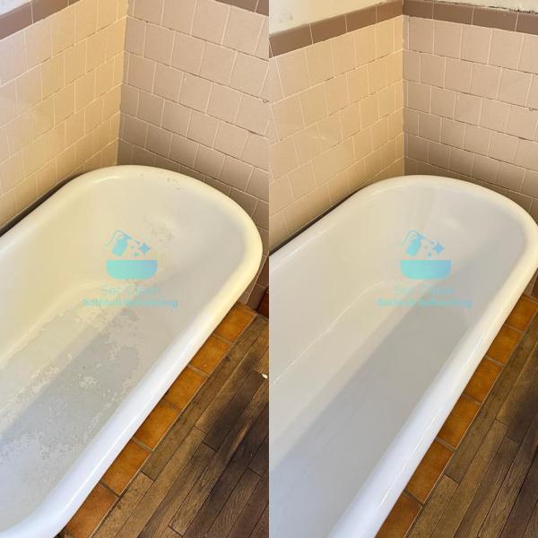 Set Clean Bathtub Refinishing and Paiting