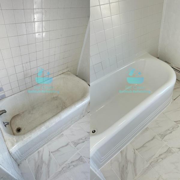Set Clean Bathtub Refinishing and Paiting