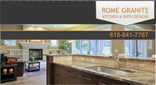Rome Granite Kitchen and Bathroom Designs
