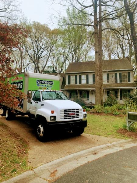 Hampton Virginia Military Veteran Movers.