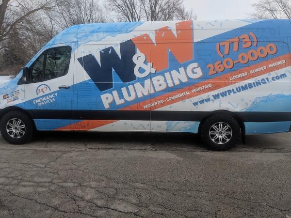 W & W Plumbing Water and Sewer.