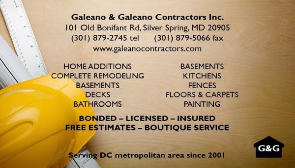 Galeano and Galeano Contractors Inc