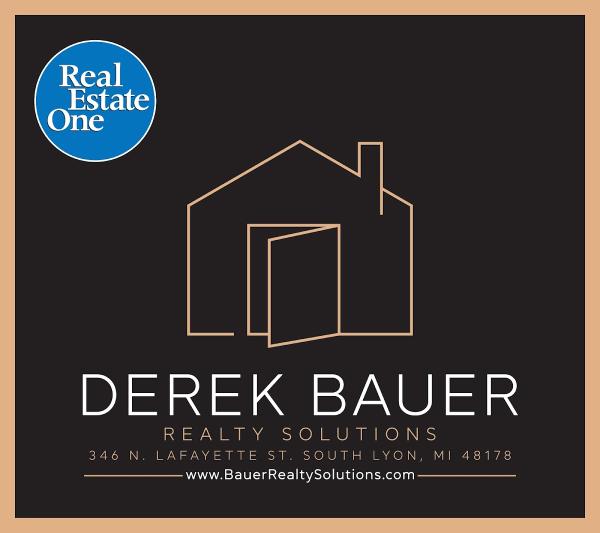 Derek Bauer Realty Solutions at Real Estate One in South Lyon