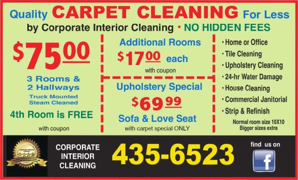 Corporate Interior Cleaning