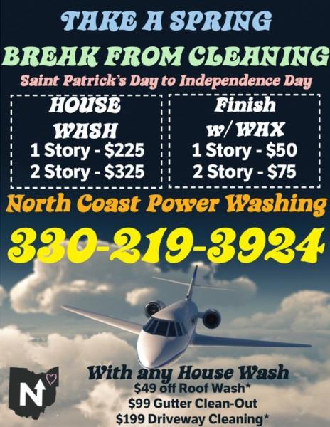 North Coast Power-Washing LLC