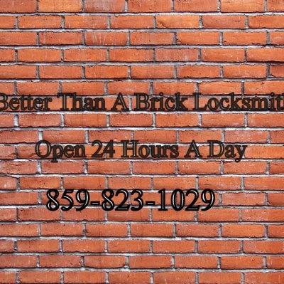 Better Than a Brick Locksmith