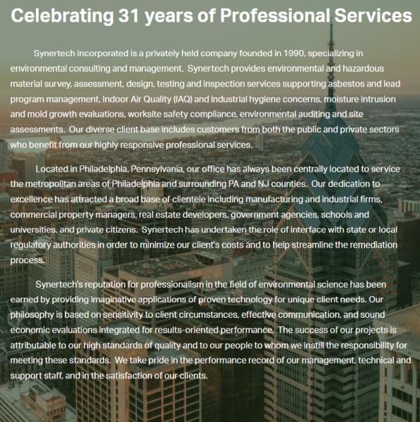 Synertech Environmental LLC