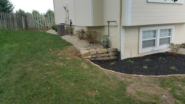 Green Grass Lawn and Sprinklers