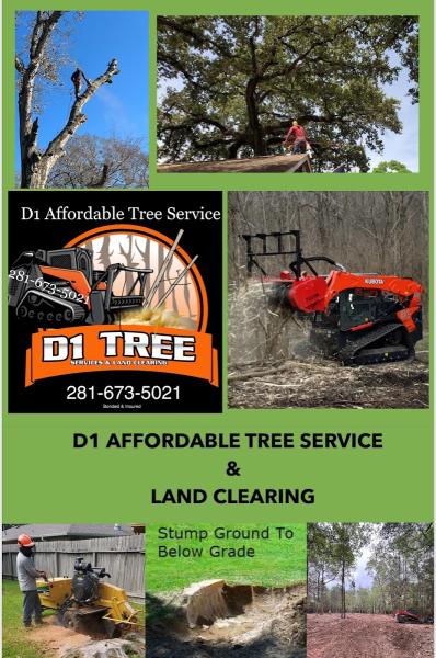 D1 Affordable Tree Service & Land Clearing LLC