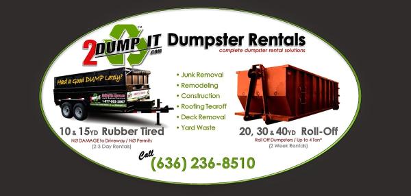 2 Dump It Dumpsters