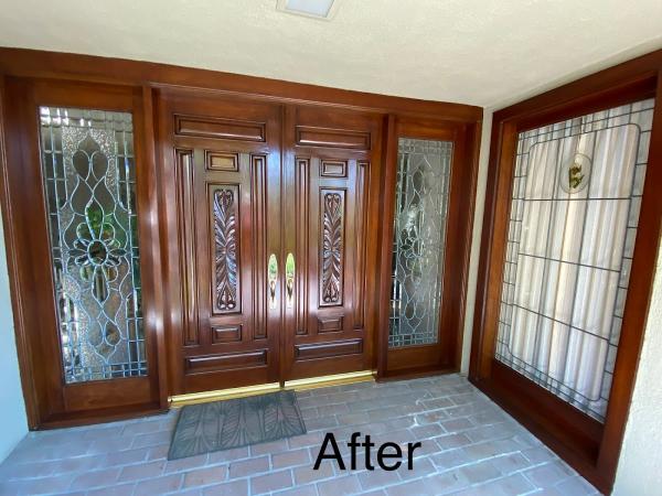 Doors by Invision Restoring Entry Doors Better Than New!