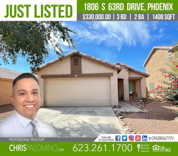 Chris Palomino Realtor Brokered by Equity Realty Group