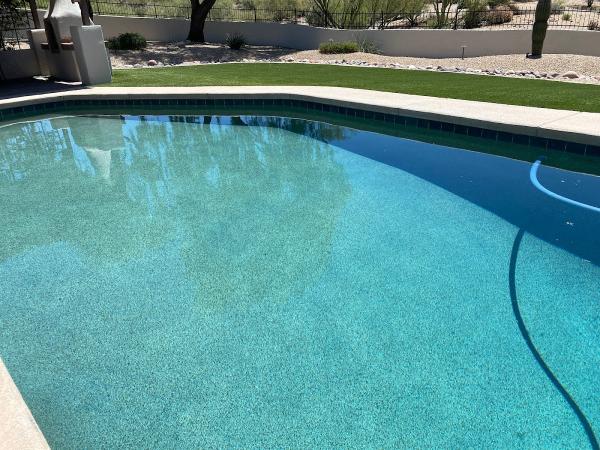 Bullfrog Pool Tile Cleaning