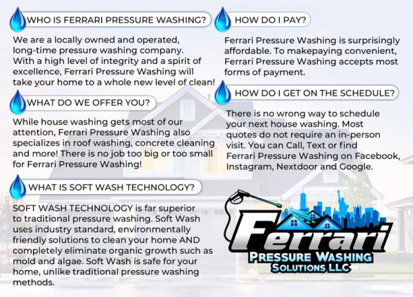 Ferrari Pressure Washing Solutions LLC