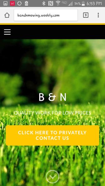B & N Mowing