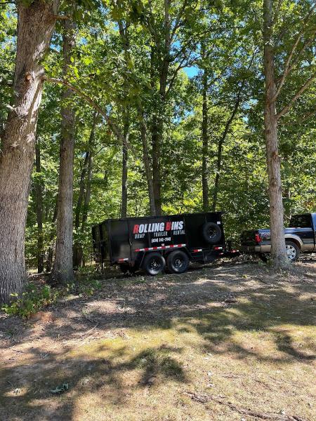 Rolling Bins Dump Trailer Rental