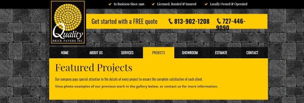 Quality Brick Pavers Inc.