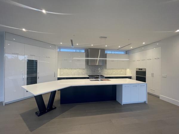 Real Hardwood Floors and Custom Cabinets