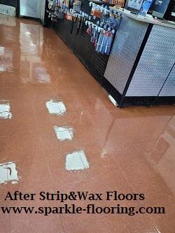 Stripping and Waxing Floors