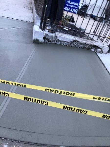 Sidewalk Violations Removal