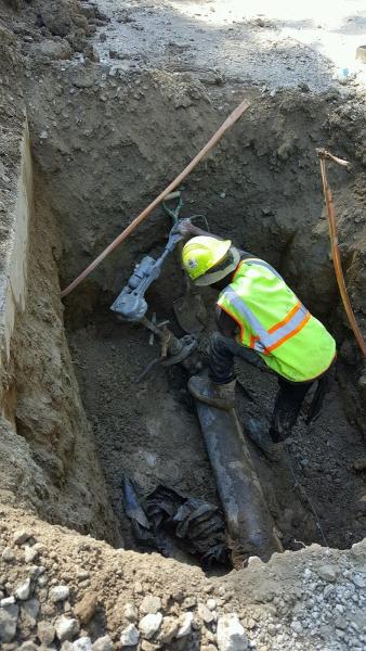 Waterworks Trenching and Plumbing