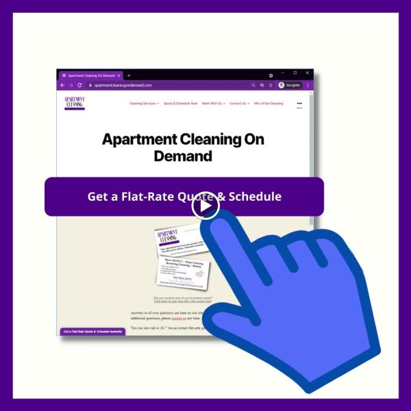 Apartment Cleaning On Demand